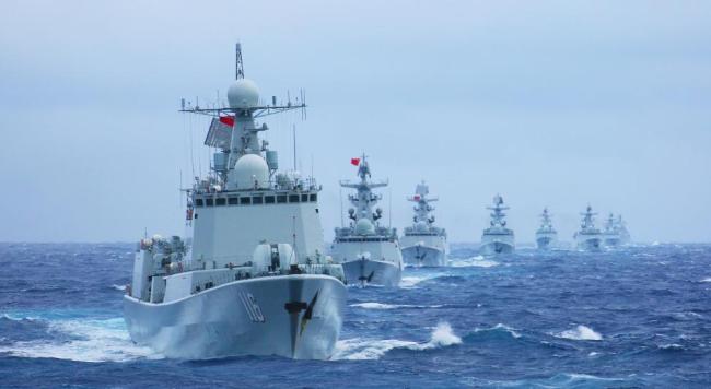 解放军连续3天实弹射击 台当局跳脚 黄海炮声震四方