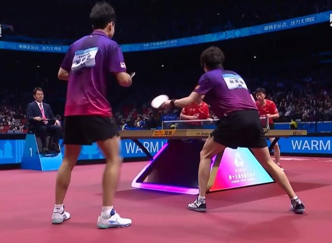 马龙王楚钦领衔北京男团晋级决赛