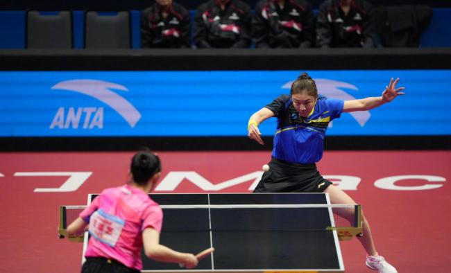 全运会乒乓球女团山东队夺冠 激战五盘胜出