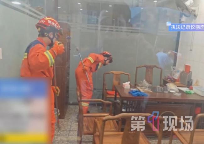 广东一茶水室惊现剧毒蛇!