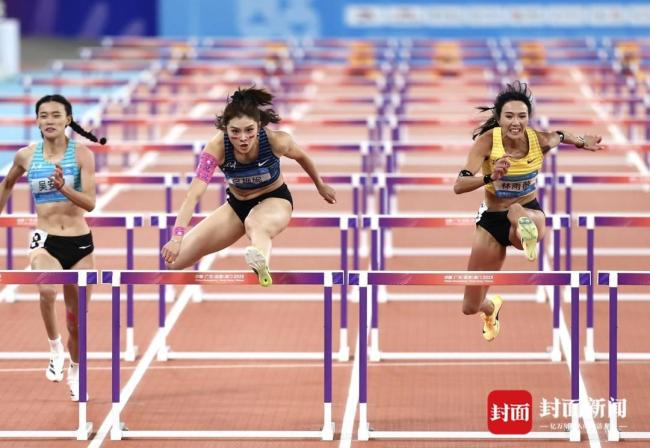 全运会女子100米栏刘景扬获得金牌,吴艳妮摘银 遗憾中的突破