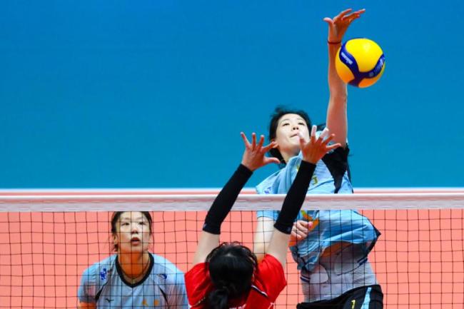 天津女排获全运会第5名