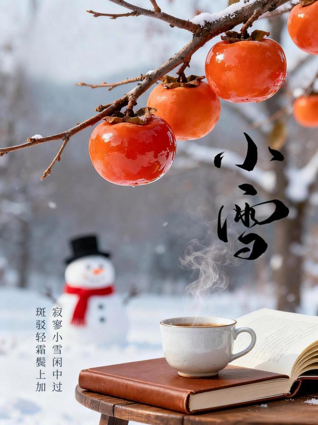 小雪时节看冬的诗意 雪色温柔倔强