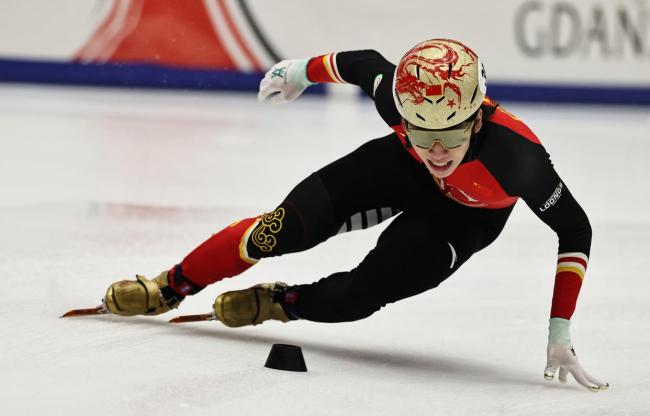 中国男子5000米速滑接力进决赛 米兰冬奥资格赛晋级