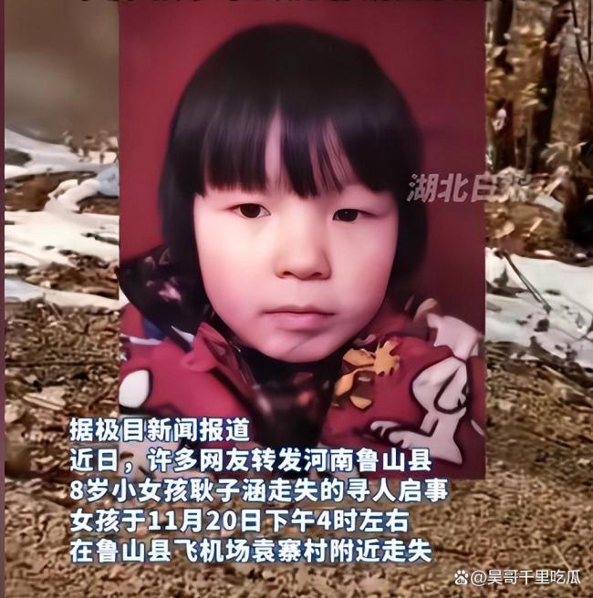 河南魯山8歲失聯(lián)女孩姑姑發(fā)聲 呼吁停止無端猜測