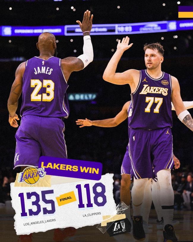 湖人已取得洛城德比四连胜