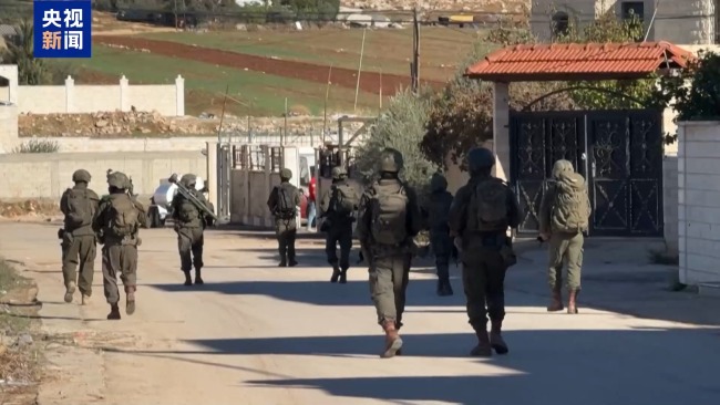 以色列军队再次入侵约旦河西岸，巴勒斯坦人谴