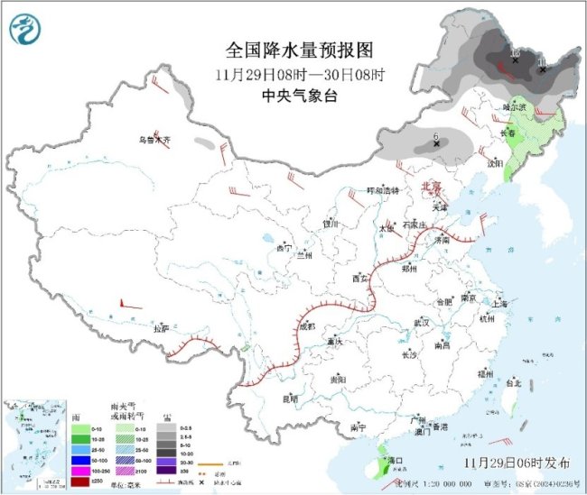 冷空气活跃北方气温将明显下降 南海海域风力较大