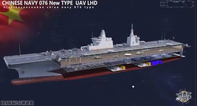 美媒称中国076突击能力超越法国航母 新型战舰引发全球关注