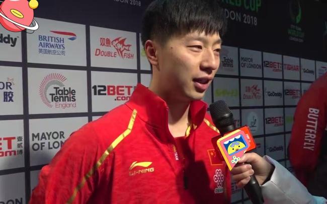 曹巍沉浸式采访王楚钦 紧张与幽默并存