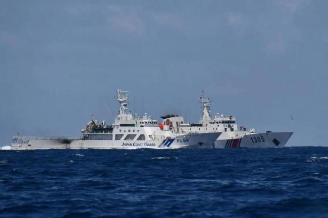 中國海警依法警告驅(qū)離日本船只 堅定捍衛(wèi)主權(quán)