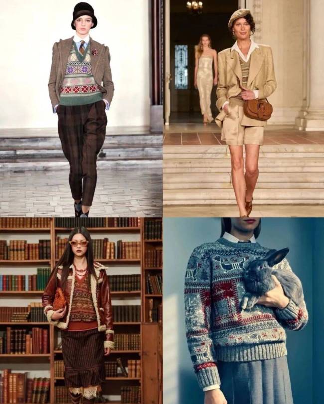 费尔岛毛衣 复古潮流再掀热潮