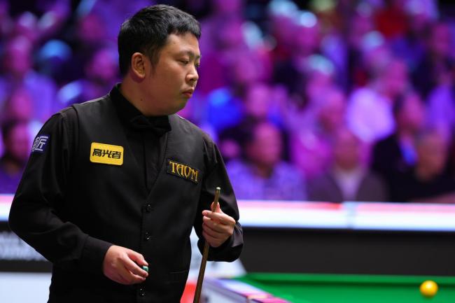 张安达晋级斯诺克英锦赛16强 逆转胜威尔逊