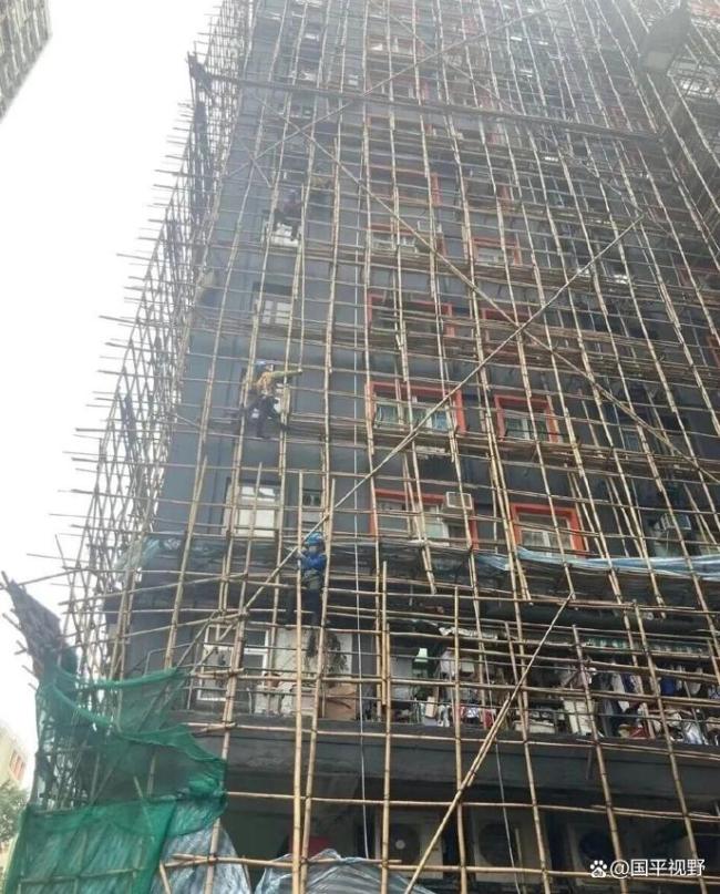 香港火災(zāi)后臺(tái)北或禁用竹腳手架 血與火的教訓(xùn)