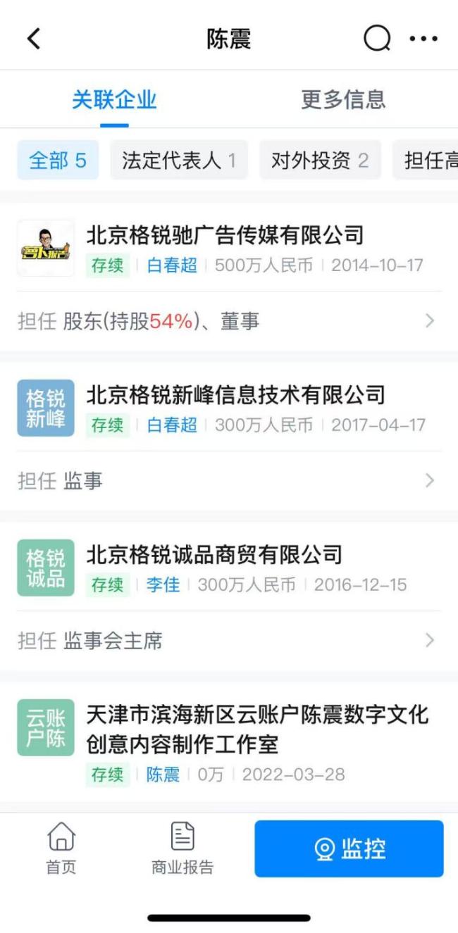 偷税被罚超200万的陈震究竟有多赚钱 一条广告报价80万