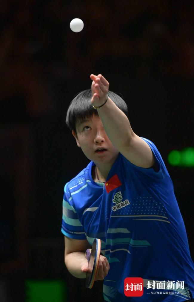 乒乓混团世界杯：中国8-4力克德国，王楚钦经历小插曲