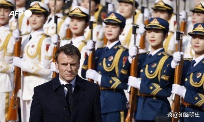 法媒報(bào)道馬克龍與中國人互動 法國急尋中國技術(shù)