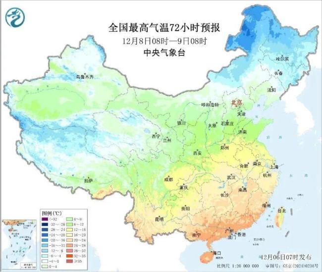 北方或迎今冬首輪明顯降雪 冷空氣將至