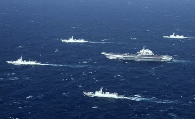 日本恶人先告状前先说说自己干了什么 恶意挑衅中国海军训练