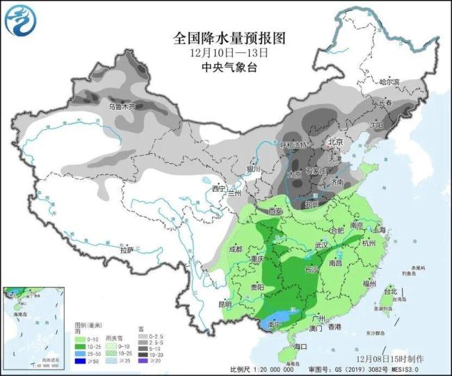 今冬最強雨雪將來襲 山河四省或成暴雪中心 大風(fēng)降溫齊至