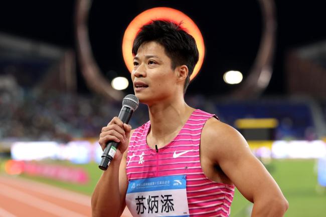 蘇炳添用一個關(guān)鍵詞濃縮短跑生涯 榮耀與汗水