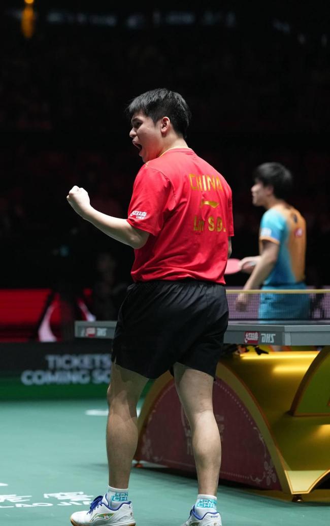 王勵勤表揚林詩棟 逆轉(zhuǎn)取勝助國乒奪冠