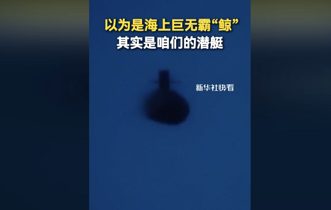 咱家的潛艇太霸氣了！