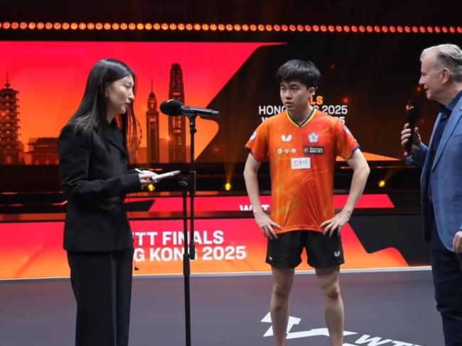 大勒布倫4-1邱黨晉級WTT總決賽8強 逆轉(zhuǎn)勝出顯實力