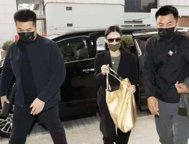 张柏芝出庭 神图 憔悴现身激发温柔