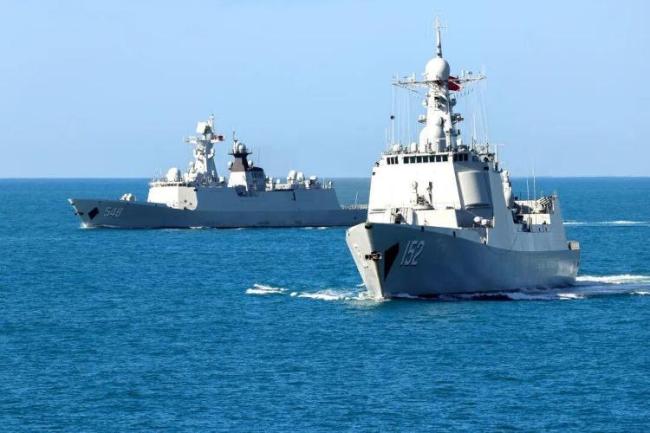 直擊海軍艦艇編隊多科目實戰(zhàn)化演練 錘煉打贏硬功