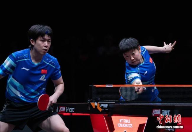 心痛!孫穎莎帶傷出戰(zhàn) 搭檔王楚欽獲亞軍