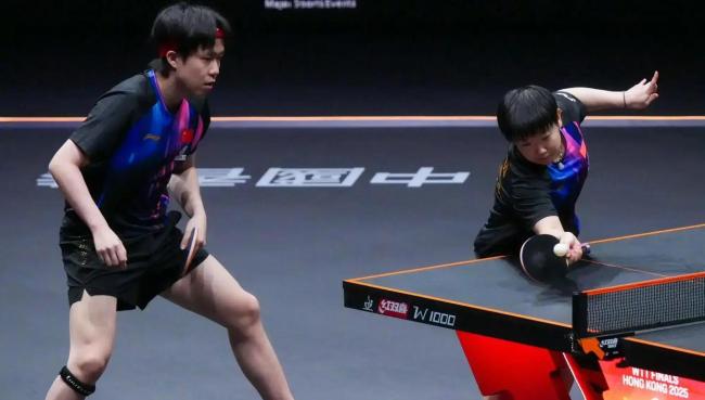 孫穎莎王楚欽最大限度內(nèi)做到了最好 默契與信任鑄就勝利