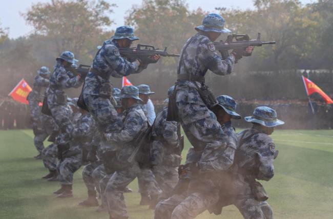 女生604分读高职定向培养军士 追梦路上的选择