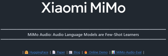 小米MiMo称与豆包各有千秋 音频大模型开源引领新趋势