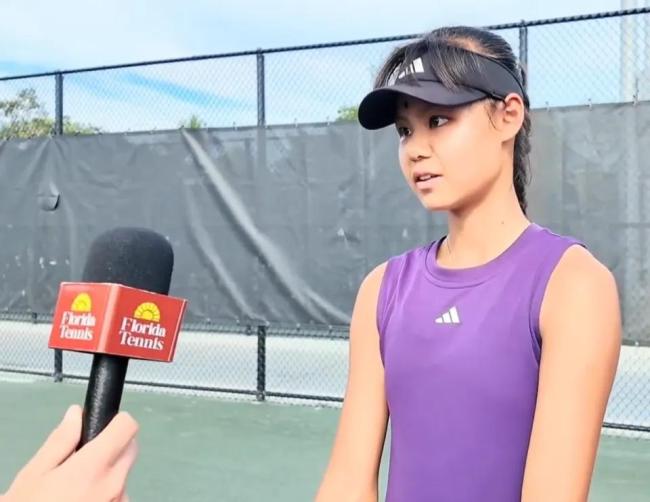 Surpass Zheng Qinwen! 15-year-old Sun Xinran became the youngest adult champion at the China Open, a record-breaking 