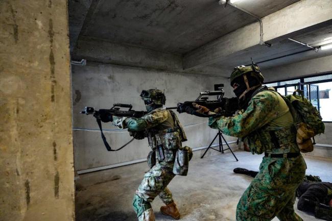 机器狗、无人机齐上阵!直击中新反恐实兵演练现场