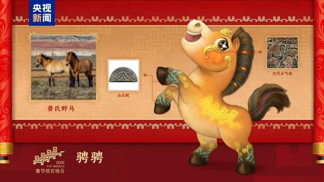 騏驥馳騁!2026年總台馬年春晚吉祥物發布