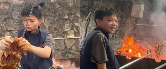16岁烤鸡励志少年爆火后狂瘦15斤 流量背后的辛酸真相