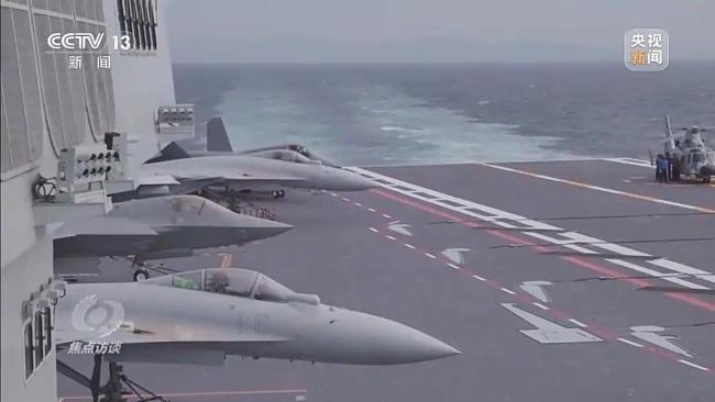 央视播出福建舰弹射超近画面 电磁弹射技术显威力