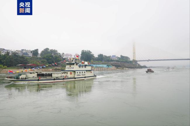 中老缅泰四国举行联合演练