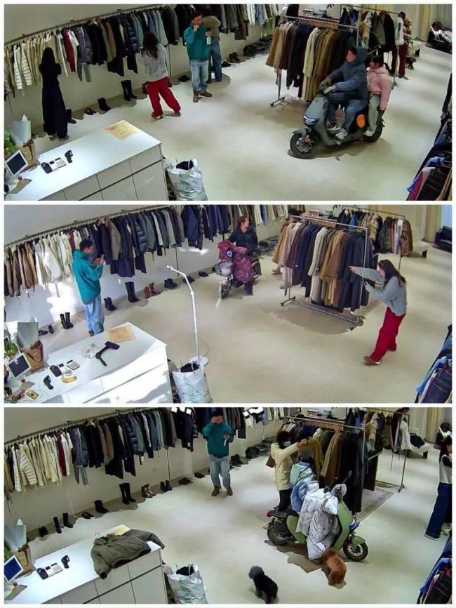 服装店允许骑车进入成打卡点 独特体验吸引顾客