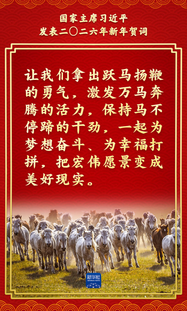 金句来了!总书记的新年贺词充满力量,温暖人心_新闻频道_中华网