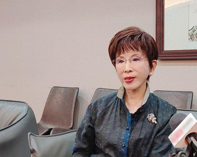 洪秀柱新年“三期许” 期盼台湾走出恐惧政治