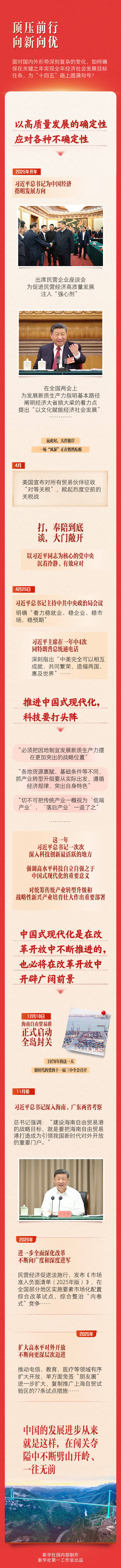 第一觀察｜很不平凡的2025，總書記帶領我們乘勢而上
