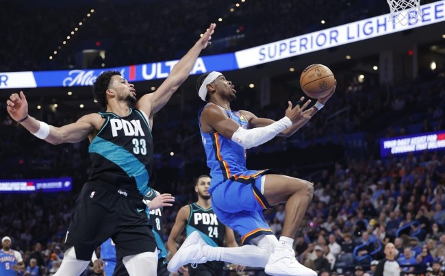 出场就有用！开拓者被打停杨瀚森登场 出场就妙传夏普 保护篮板