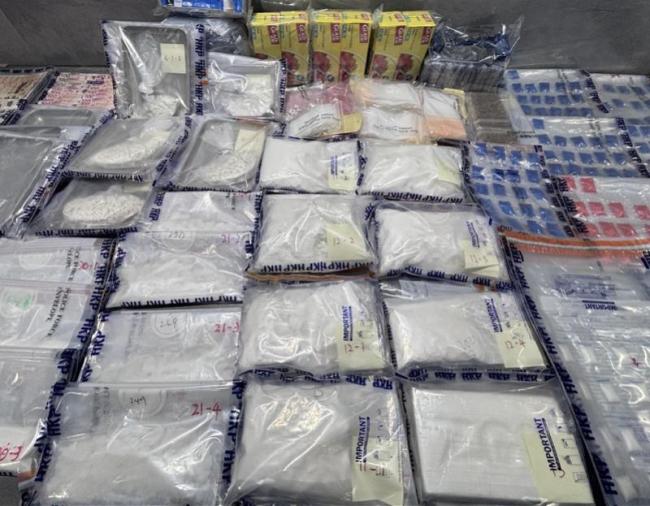 罗启聪被捕现场查获7.9公斤可卡因 涉毒团伙落网