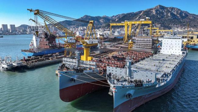 中国造船业对美形成压倒性优势 工业实力的全面超越