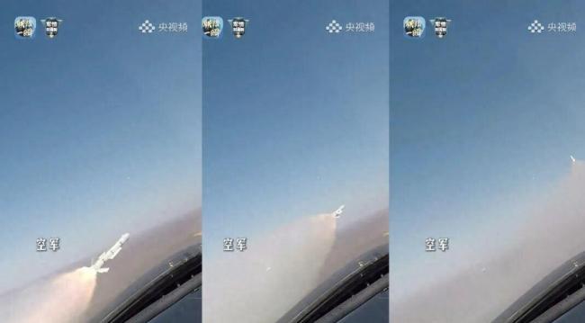 歼-20越肩发射霹雳-10画面震惊岛内 全向攻击新纪元