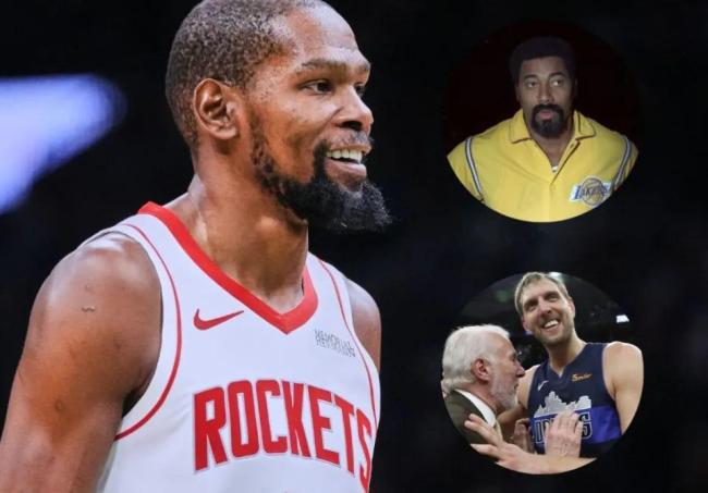 杜兰特活命总得分超过张伯伦