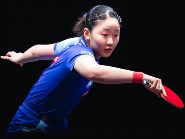 陈幸同4-3战胜张本美和晋级4强 逆转取胜显实力